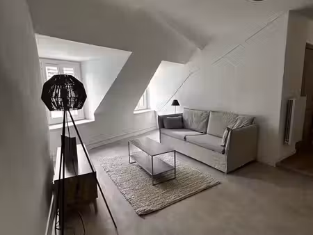 t2 meublé 47 m² – centre-ville de guéret – rue piétonne – 550 cc