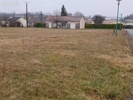 terrain 966 m² verteillac