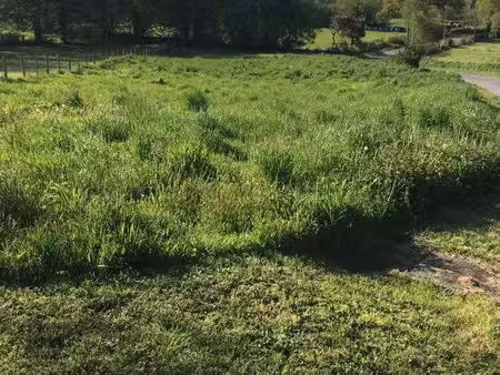 terrain de 1620m2 tranquille avec cu positif