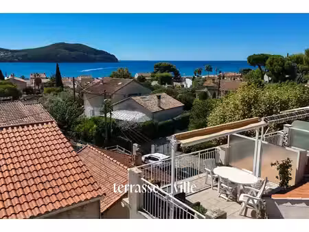 les lecques - beau duplex - 56m2 - terrasse vue mer - parkin