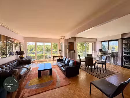 herblay-sur-seine - les quais - appartement 90 m² avec vue dégagée sur la seine