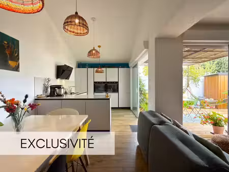 maison de plain-pied 4 pièces – 3 chambres – jardin sans vis-à-vis – thairé