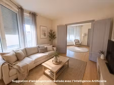 t3 bis avec cave et petit balcon