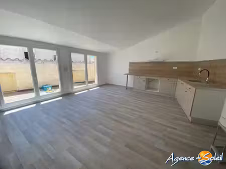 appartement t3 terrasse - nevian - coup de coeur assure