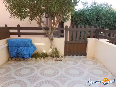 studio-cabine avec terrasse et parking privatif