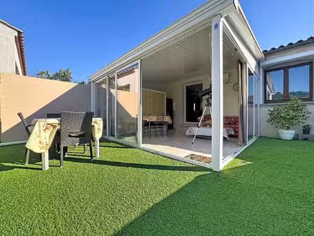 canet maison de plain-pied 108 m² 4 chambres piscine jardin sans vis-à-vis