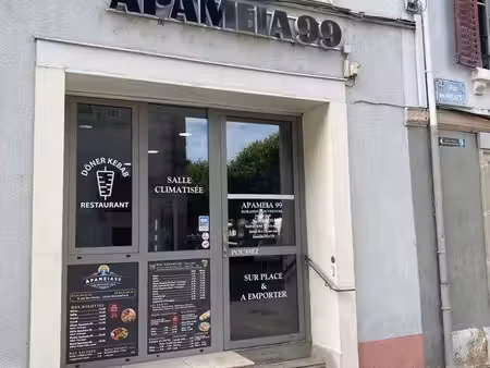 fond de commerce restaurant kebab