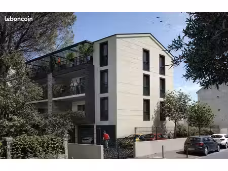 t2 neuf à montélimar – terrasse – parking – petite résidence