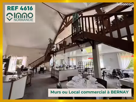 local commercial 250 m² bernay