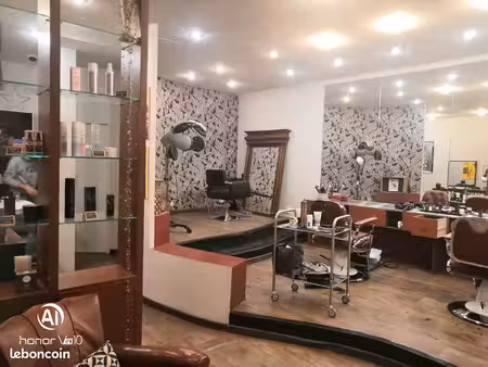 salon de coiffure prêt à fonctionner 360 /mois