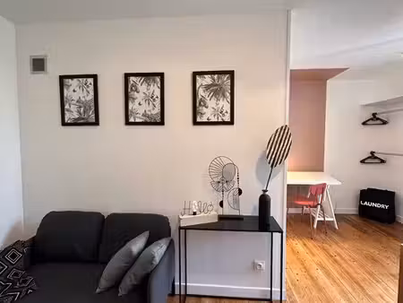 morlaix – appartement meublé 23 65 m² – entièrement rénové – espace nuit séparé – dpe c