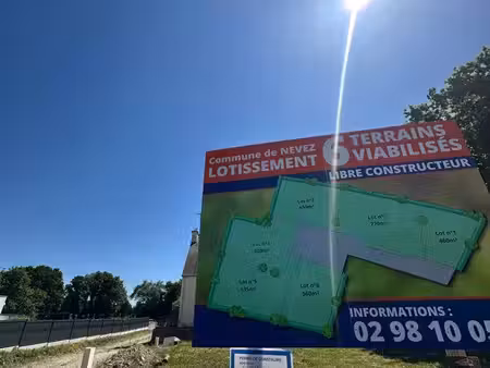 terrain à vendre nevez