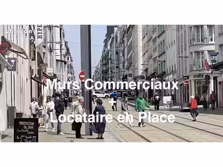 murs commerciaux loués – hypercentre – rentabilité