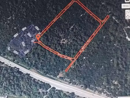 nîmes  n106 (rte d’alès) col de barutel  terrain de loisirs non constructible en zone n  b