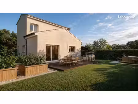 maison neuve 80 m² à saint-hilaire-de-brethmas avec terrain viabilisé de 320 m² – 2 chambr