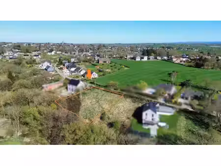 magnifique parcelle de terrain d’environ 2.550 m²