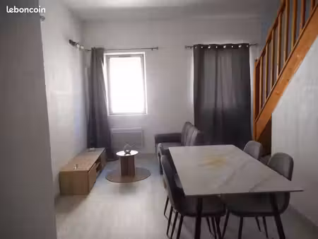 appartement duplex meublé à auterive t2 37m² quartier de la madeleine