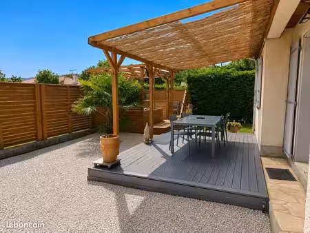 maison 3 pièces 84 m² avec grande pièce de vie 48 m²  jardin  garage  clim – calme