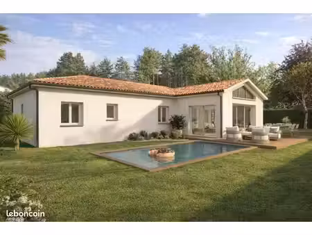 villa à batir plain pieds 140m2 à goyrans 31120