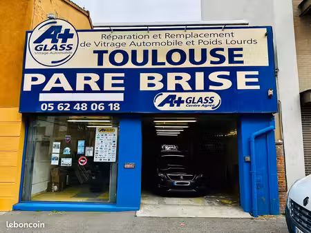 fonds de commerce vitrage automobile à céder – toulouse