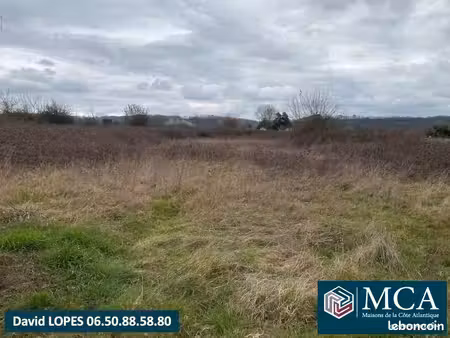 terrain 945 m² saint magne de castillon