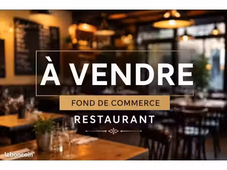 vente fond de commerce restauration