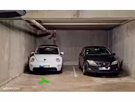 place parking sous terrain louée ou non