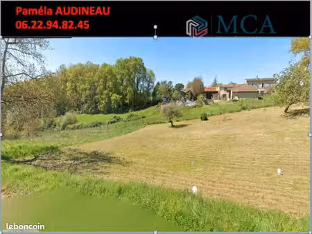 terrain 700 m² saint genes de lombaud
