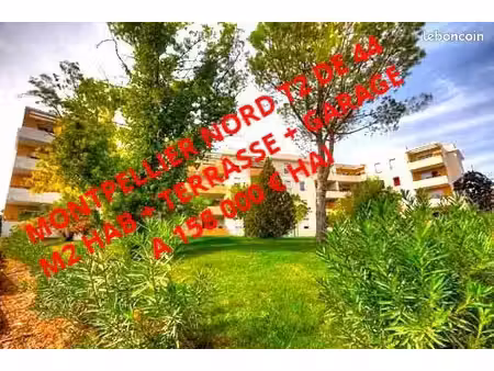 appartement 2 pièces 44 m²