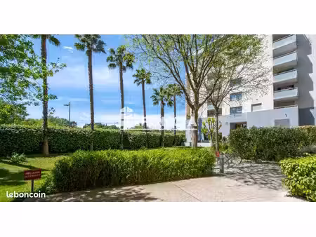 castelnau-le-lez — bel appartement t3 lumineux avec grande terrasse  garage et vue dégagée