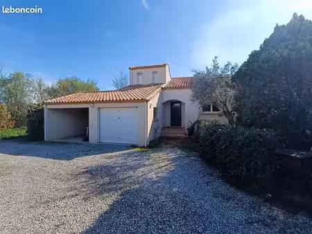maison occitane 4 faces | 116 m² sur 1 000 m² clos | marseillan les mougères
