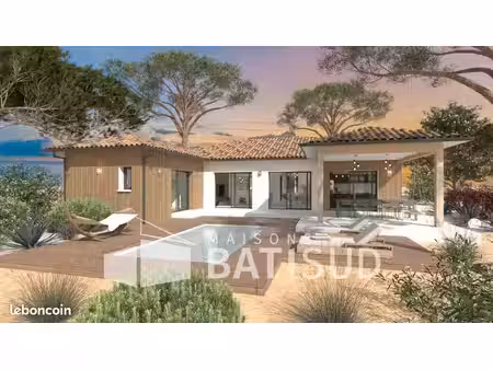 projet de construction d'une maison 115 m² avec terrain à le teich (33)