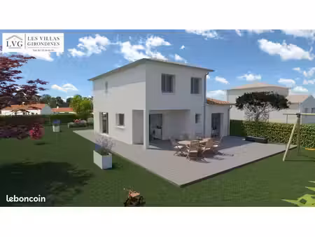 projet de construction d'une maison 113.75 m² avec terrain à pessac (33)