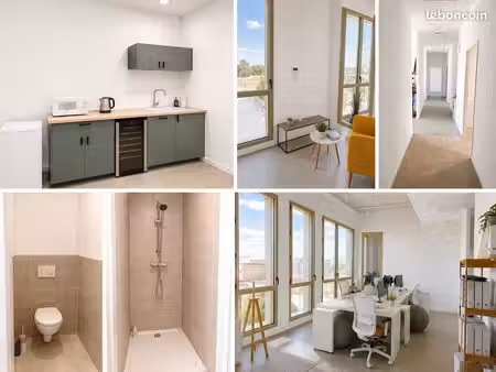 bureaux neufs a louer a montpellier cambaceres - 125m² équipés