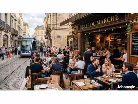 fonds de commerce bar 80 m²