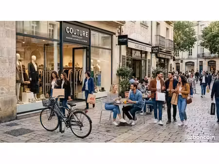 commerce prêt-à-porter  chaussures 98 m²