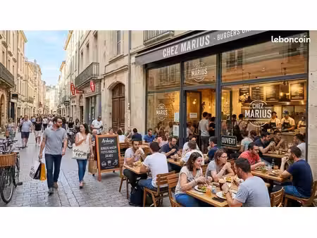 restauration rapide 165 m²