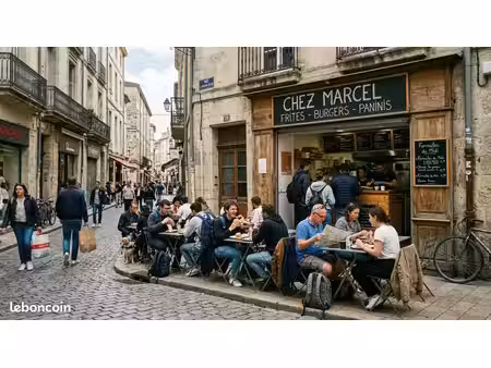fonds de commerce restauration rapide 45 m²