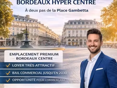 boutique 40 m² bordeaux