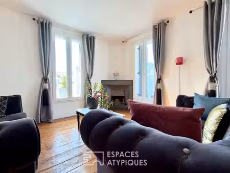 immeuble mixte de charme et son jardin suspendu en coeur de ville