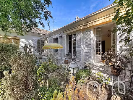 asnières flachat - maison de plain pied avec jardin