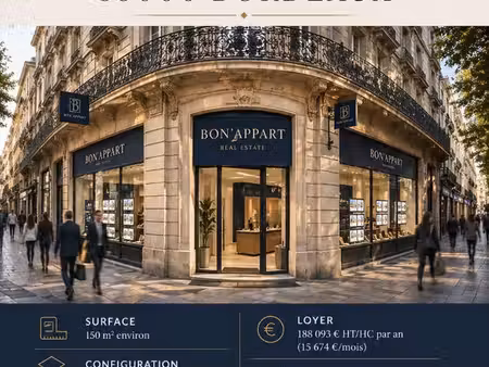 local 150 m² bordeaux