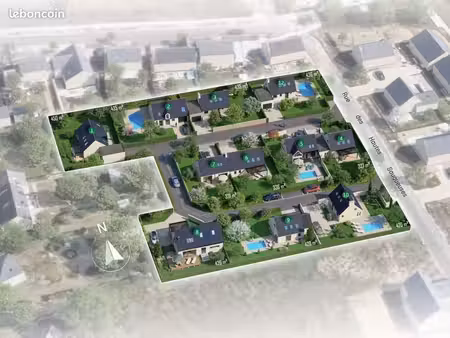 terrain 435 m² notre dame d oe