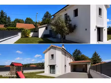maison comme neuve 129 m² – 4 chambres dont suite parentale – garage double – roussillon