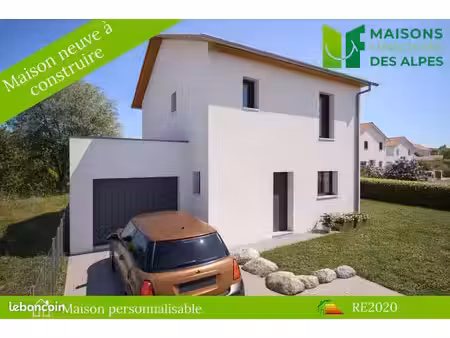 projet de construction d'une maison 100 m² avec terrain à sinard (38)
