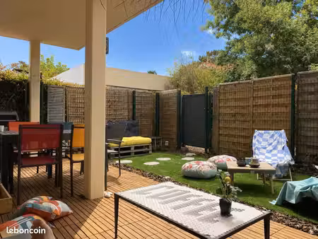 ? appartement t4 rez-de-jardin dans petite résidence