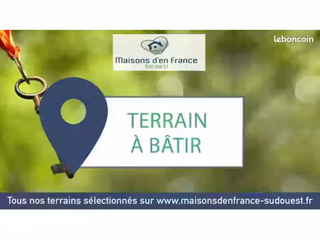 terrain à bâtir de 707 m² à seignosse (40)