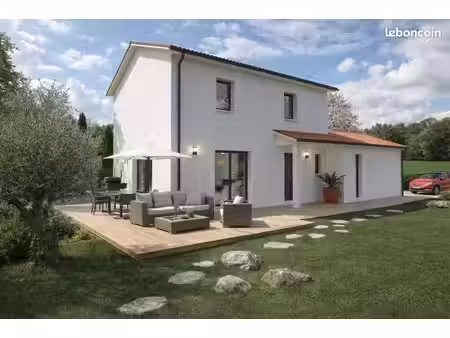 projet de construction d'une maison 90 m² avec terrain à saint-paul-en-jarez (42)