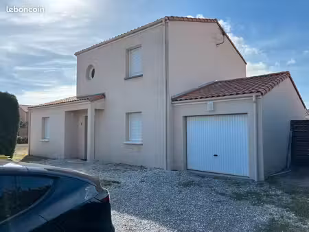 maison 4 chambres 115m² sur jardin clos 648m²