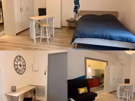 location studio meublé 27m² - le puy centre - a partir du 1er octobre